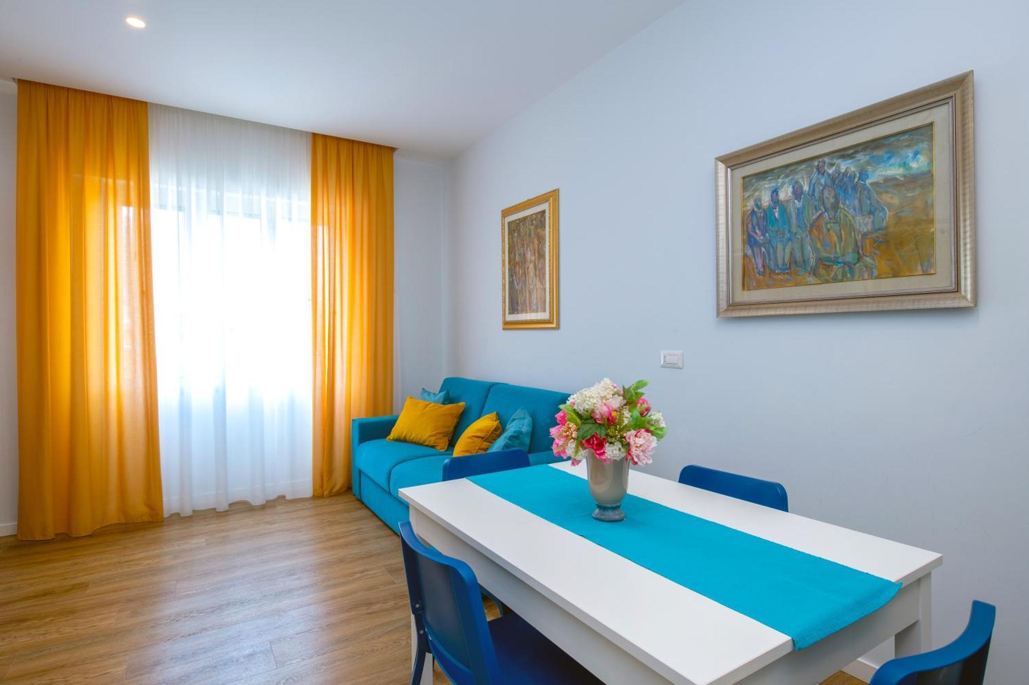 קסטלמרה די סטביה Shabby Chic Seaview Apartments מראה חיצוני תמונה