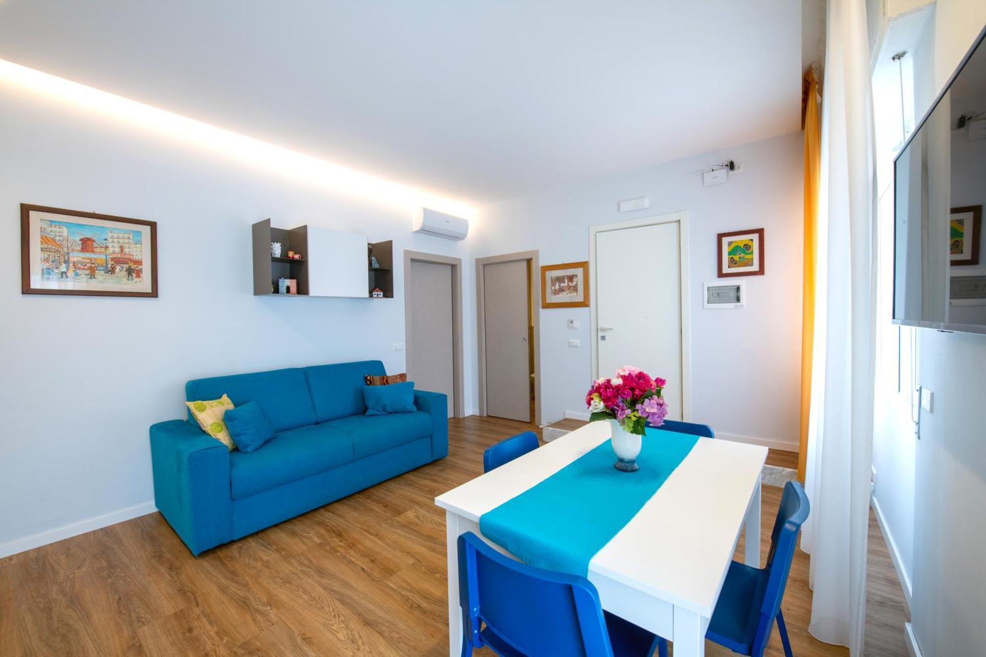 קסטלמרה די סטביה Shabby Chic Seaview Apartments מראה חיצוני תמונה